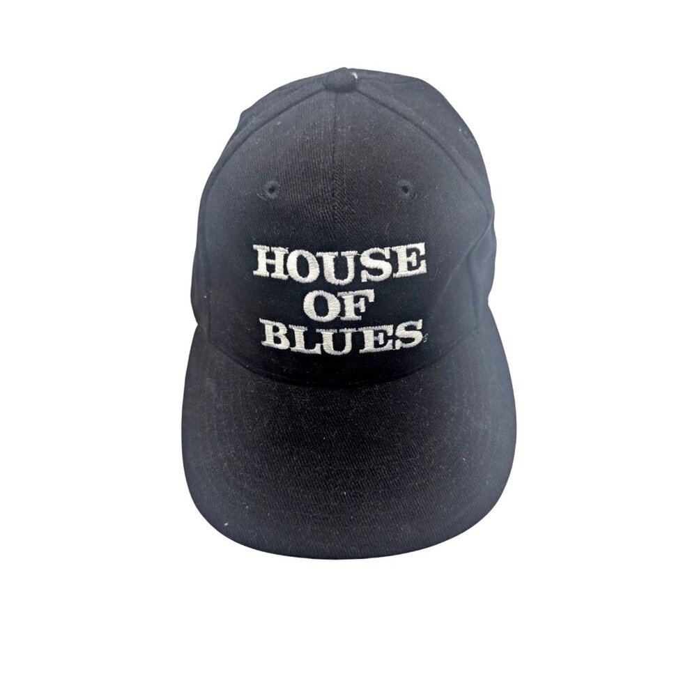 House Of Blues Las Vegas Adjustable Black Baseball Cap - Picture 2 of 9